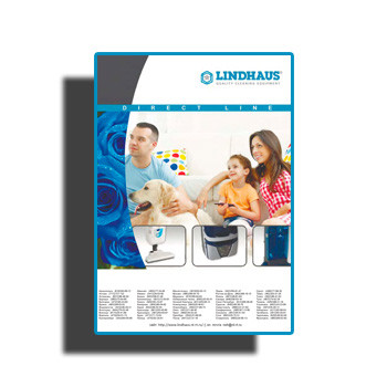 Каталог на оборудование для домашней уборки в магазине LINDHAUS